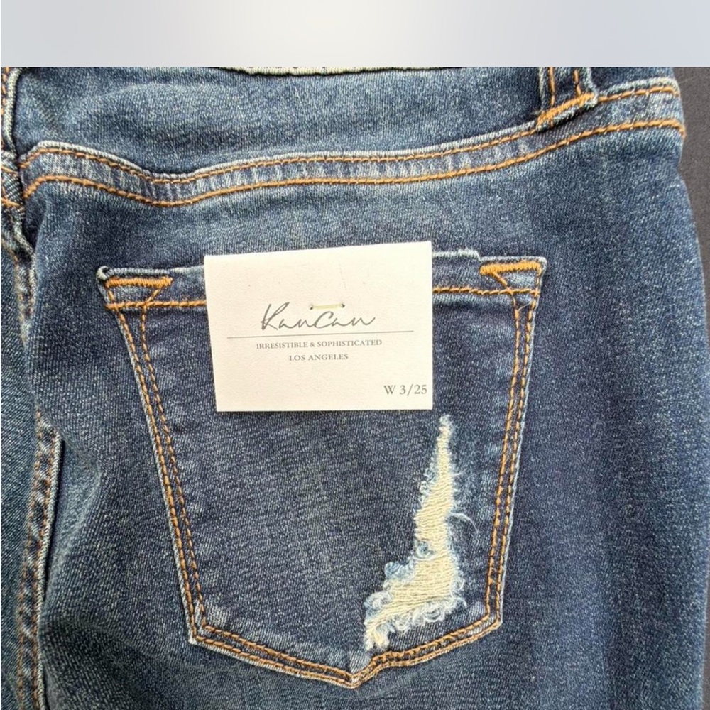 KanCan Dark Blue Distressed Jeans